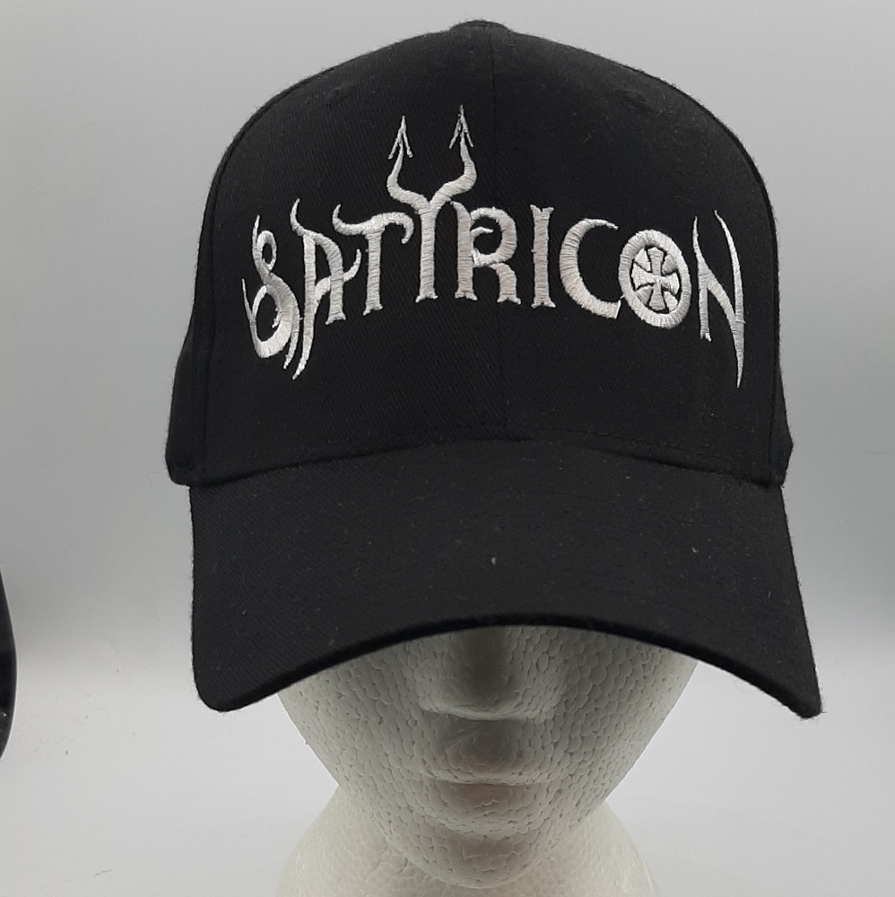 FlexFit Satyricon Embroidered Baseball Truckers Hat Small Medium